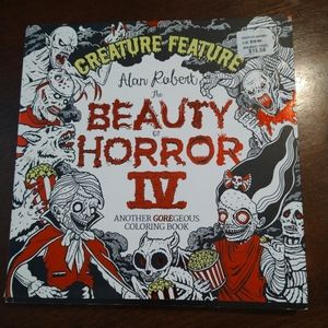 The beauty of horror 4 adult coloring book